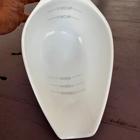 Gary Rhodes by Typhoon White Ceramic Measuring Spoon New - Picture 3 of 6